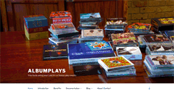 Desktop Screenshot of albumplays.com